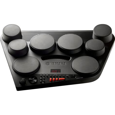 5-inch rubber SnareTom pad with 3-zones and a shape that is compact but easy to hit. . Yamaha electronic drum pad